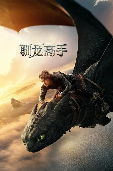 《新 驯龙高手》封面