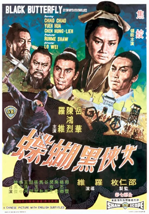 《女侠黑蝴蝶》封面