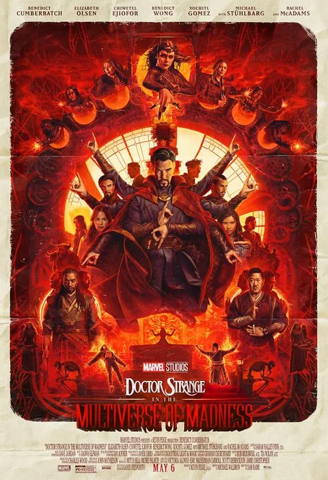 《奇异博士2:疯狂多元宇宙》封面