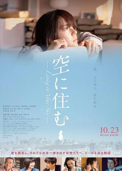 《住在空中》封面